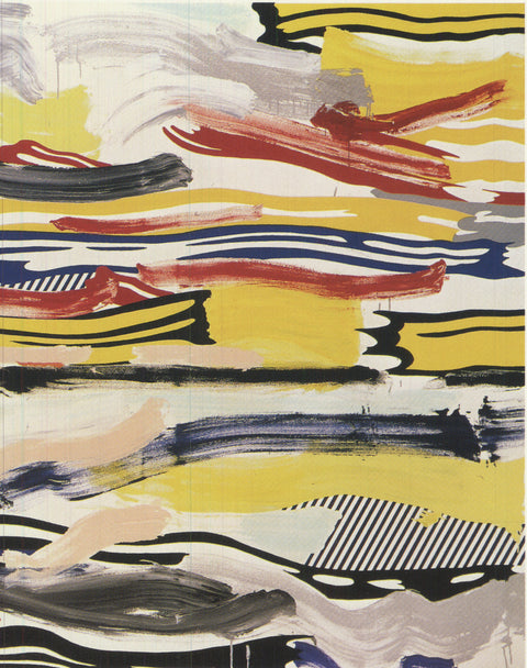 ROY LICHTENSTEIN Sky and Water, 1980