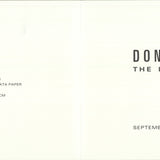 AFTER DONALD JUDD Framed Invitation Card (Donald Judd: The Last Editions), 1994