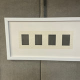AFTER DONALD JUDD Framed Invitation Card (Donald Judd: The Last Editions), 1994