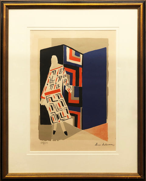 SONIA DELAUNAY Untitled #11, 1970 - Signed