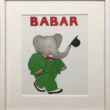LAURENT DE BRUNHOFF Babar au Chapeau, 1991