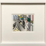 ROY LICHTENSTEIN Nude Reading Pink Book, 1997