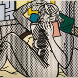 ROY LICHTENSTEIN Nude Reading Pink Book, 1997
