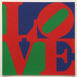 ROBERT INDIANA Love Red, Blue, Green, 1993