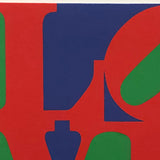 ROBERT INDIANA Love Red, Blue, Green, 1993