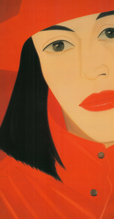 ALEX KATZ Red Coat- Japan, 1980