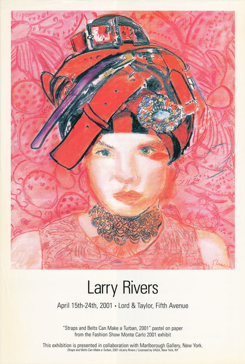 LARRY RIVERS Straps and Belts Can Make a Turban, 2001