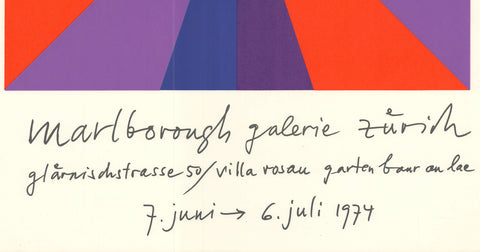 MAX BILL Marlborough Galerie Zurich, 1974