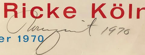 JAMES ROSENQUIST Slush Thrust, 1970 - Signed