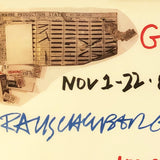 ROBERT RAUSCHENBERG Gluts, 1986 - Signed