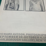 RICHARD AVEDON Marlborough, 1975