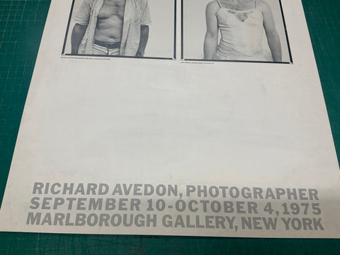 RICHARD AVEDON Marlborough, 1975