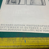 RICHARD AVEDON Marlborough, 1975