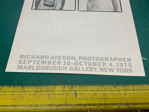 RICHARD AVEDON Marlborough, 1975