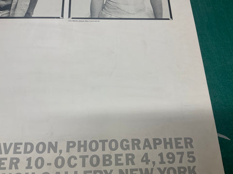 RICHARD AVEDON Marlborough, 1975