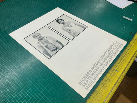 RICHARD AVEDON Marlborough, 1975