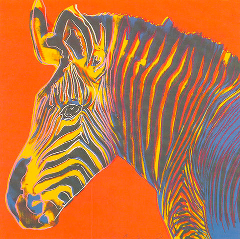 ANDY WARHOL Endangered Species: Grevy's Zebra, 1992