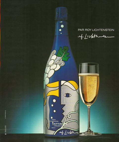 ROY LICHTENSTEIN Taittinger Collection Champagne, 1990