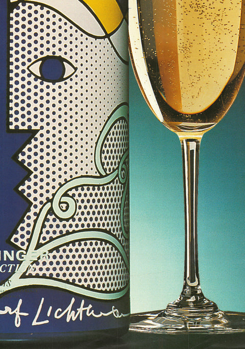 ROY LICHTENSTEIN Taittinger Collection Champagne, 1990