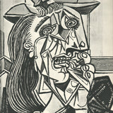 PABLO PICASSO La femme qui pleure, 1971