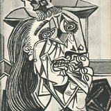 PABLO PICASSO La femme qui pleure, 1971