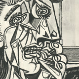 PABLO PICASSO La femme qui pleure, 1971