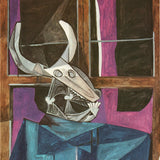 PABLO PICASSO Nature morte au crane de boeuf, 1971