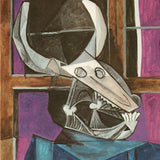 PABLO PICASSO Nature morte au crane de boeuf, 1971
