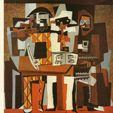 PABLO PICASSO Les trois musiciens, 1971