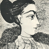 PABLO PICASSO Femme au chignon, 1971
