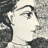 PABLO PICASSO Femme au chignon, 1971