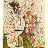 PABLO PICASSO Dessin, 1971