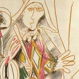 PABLO PICASSO Dessin, 1971