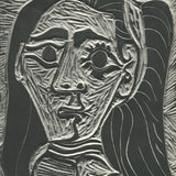 PABLO PICASSO Visage, 1971