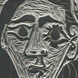 PABLO PICASSO Visage, 1971