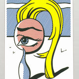 ROY LICHTENSTEIN Girl with Tear I, 1994