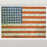 JASPER JOHNS Flag, 1992