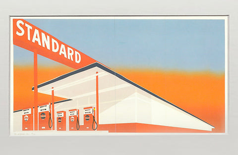 EDWARD RUSCHA Standard Station, 1992