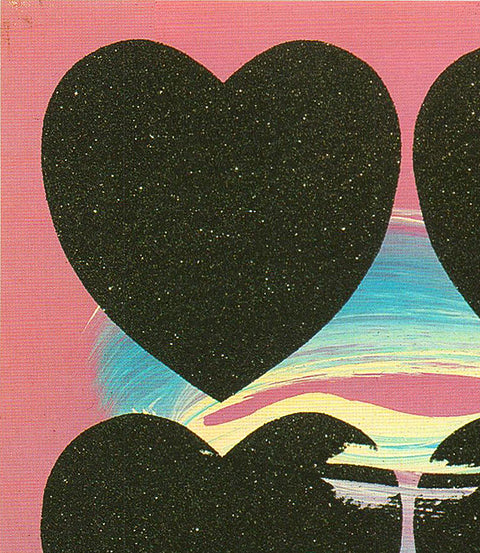 ANDY WARHOL Four Hearts, 1993