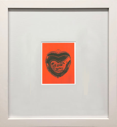 ANDY WARHOL Heart (Lamston Candy Box), 1993