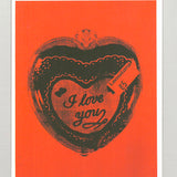ANDY WARHOL Heart (Lamston Candy Box), 1993