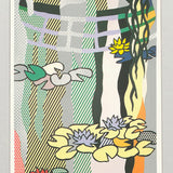 ROY LICHTENSTEIN Water Lilies with Japanese Bridge, 1994