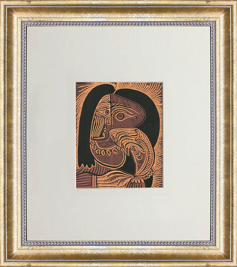 PABLO PICASSO Femme au Collier, 1971