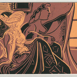 PABLO PICASSO Deux Femmes Pres de la Fenetre, 1971
