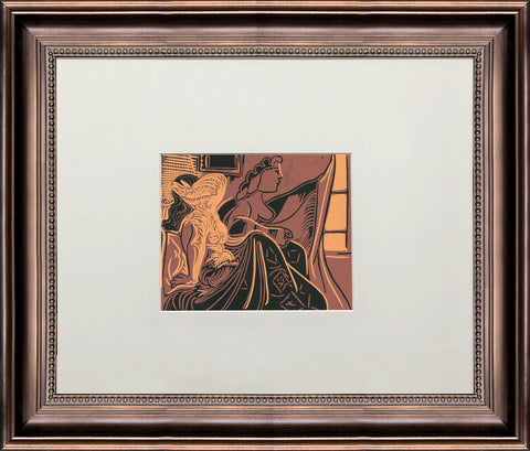 PABLO PICASSO Deux Femmes Pres de la Fenetre, 1971