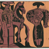 PABLO PICASSO Picador et Torero, 1971