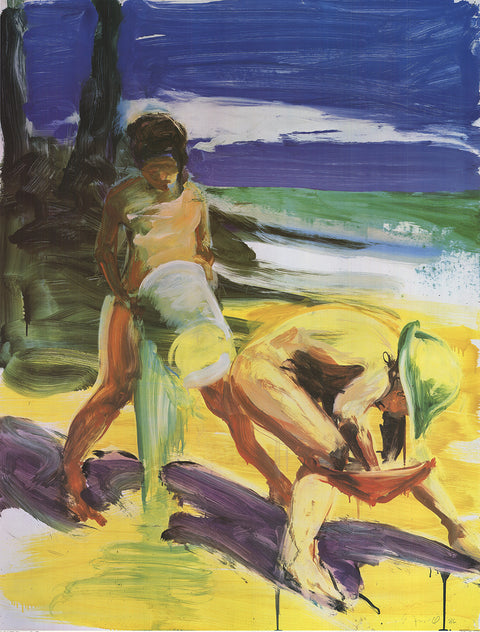 ERIC FISCHL Kids at the beach, 1986