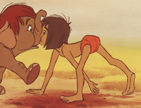 DISNEY Walt Disney's The Jungle Book: Mowgli Falls in with the Colonel's Son