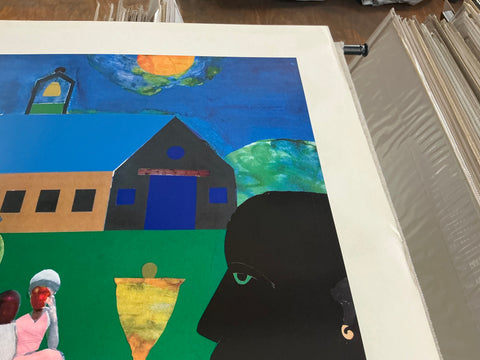 ROMARE BEARDEN School Bell Time, 1994