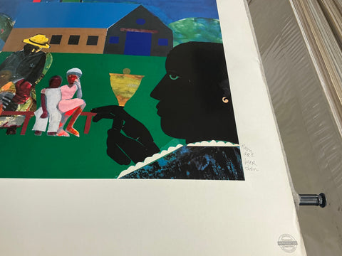 ROMARE BEARDEN School Bell Time, 1994